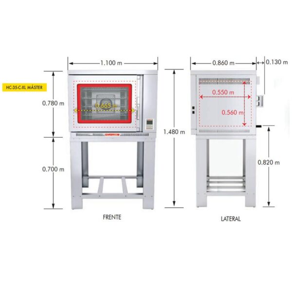 HORNO HC-35-C-XL