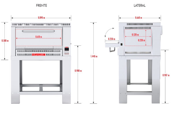 HORNO PIZZINO 1 PETIT