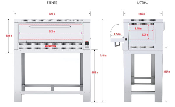 HORNO PIZZINO 2 PETIT