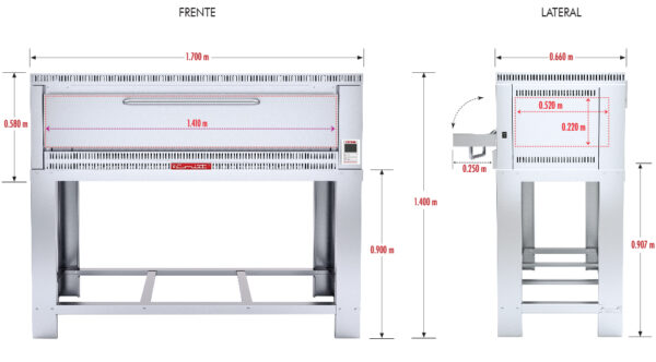 HORNO PIZZINO 3 PETIT