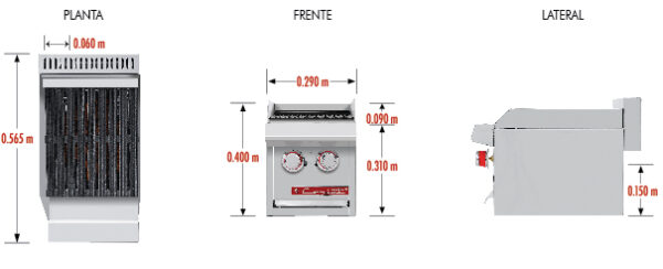 ASADOR ACH-1 PETIT