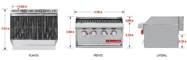 ASADOR ACH-2 PETIT