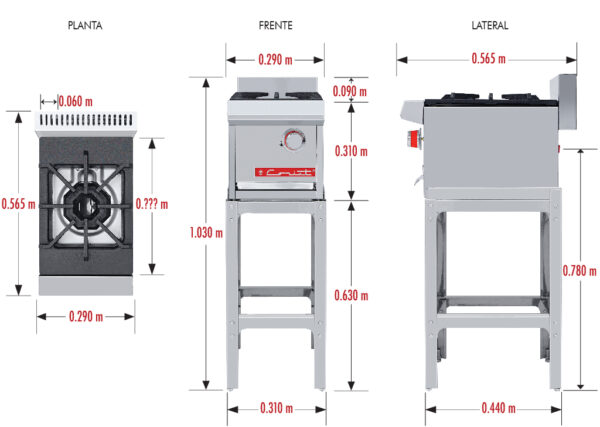 PARRILLA PCH-1 PETIT