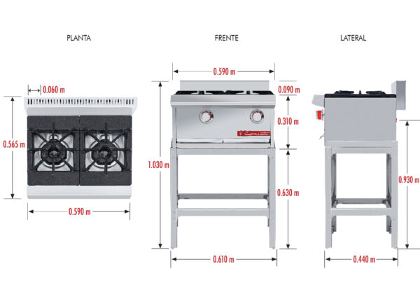 PARRILLA PCH-2 PETIT