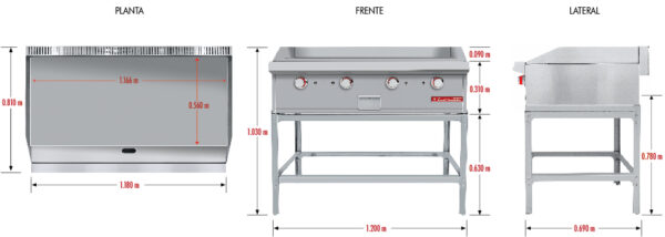 PLANCHA CV- 4 MASTÉR