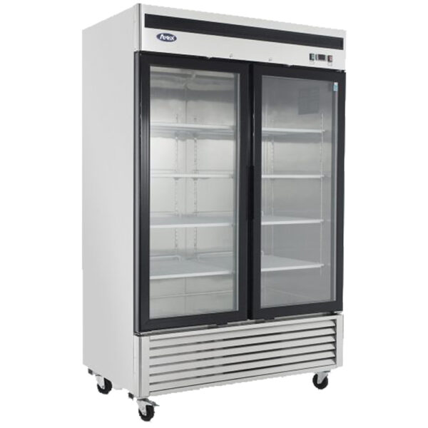 REFRIGERADOR VERTICAL CON PUERTA DE CRISTAL MCF8705GR